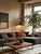 2020s Ivory and Brown Handwoven Berber Wool Rug - 10.3 X 7.9 Ft For Sale - Image 5 of 6