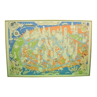 1930s Downtown District of Manhattan... Nieuw Amsterdam and New York 1789- 1939 For Sale