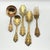 1990s Baroque by Godinger Gold Plated 65-Pc Flatware Set (Service for 12 With Serving Pieces and Chest) Vintage For Sale - Image 11 of 18