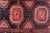 Textile 1920s, Antique Hand-Knotted Afghan Baluch Rug 3.8' X 6.9' For Sale - Image 7 of 11