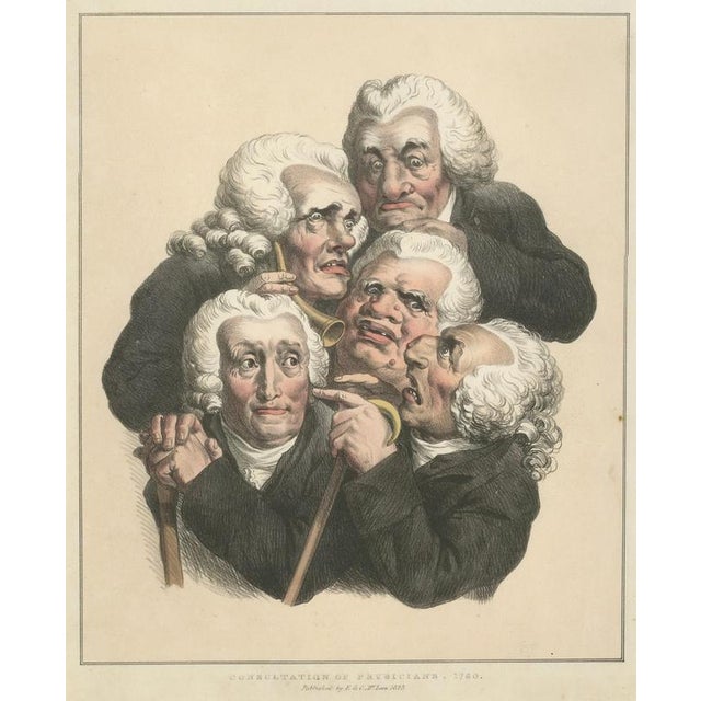 Louis-Léopold Boilly, Grimaces Plate, 1823, Lithograph For Sale - Image 3 of 9