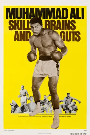 "Muhammad Ali: Skill, Brains and Guts" Original US One Sheet Movie Poster, 1975