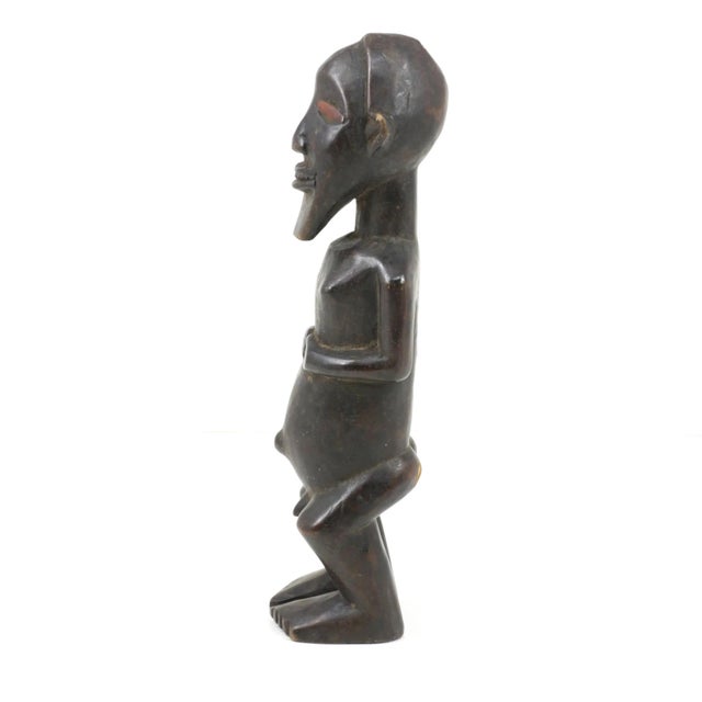 Early 20th Century Songye Miniature Figure 9 Inch For Sale - Image 4 of 7