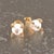 Fine Quality 9.25 mm Japanese Akoya Pearl and Diamond Earrings set in 14k Gold Certified $2,950 011913 This is a Unique...