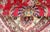 Semi Antique Persian Tabriz Rug With All-Over Blossom Design in Red and Ivory For Sale - Image 11 of 12