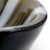 Mid 20th Century Vintage Murano Alfredo Barbini Black White Gold Flecks Italian Art Glass Mid Century Bowl Ashtray For Sale - Image 5 of 6