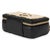 Animal Skin Gold Quilted Metal & Black Lambskin Mini Vanity Bag For Sale - Image 7 of 8