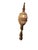 Make a dramatic bohemian statement with this monumental vintage macramé hanging swag lamp measuring an impressive 5 feet 3...