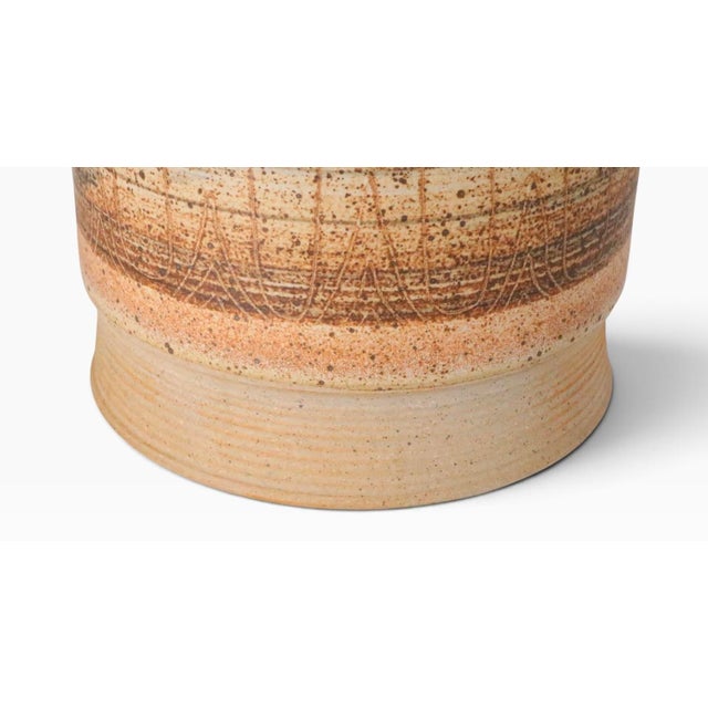 Ceramic Artist Made Studio Pottery Planter b.h. Selnick C. 1970's For Sale - Image 7 of 7