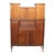 Pair Mahogany, Parquetry & Ormolu Credenzas With Beveled Glass C1890 For Sale - Image 9 of 12