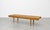 2020s Mid Century Modern Styled Handmade Oak Slat Bench | Long Coffee Table For Sale - Image 5 of 11