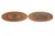 Victorian style rusty steel oval recessed window sash lifts. Good condition with heavy surface wear and rust from prior...