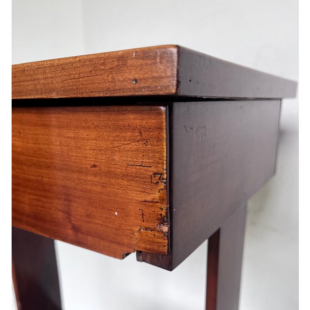 Vintage Mahogany Two-Tier Drink Table For Sale - Image 18 of 18