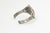 This vintage Southwestern Native American style cuff bracelet features a striking rectangular petrified wood cabochon in...