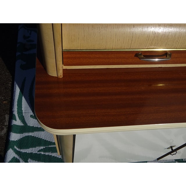 Large Vintage Sideboard in Wood and Formica from Weiler, 1960s For Sale - Image 13 of 18