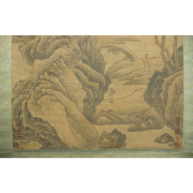 Early 20th Century Chinese Landscape Scroll For Sale In Portland, OR - Image 6 of 10