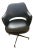 Mid Century Black Overman Swivel Office Chair For Sale