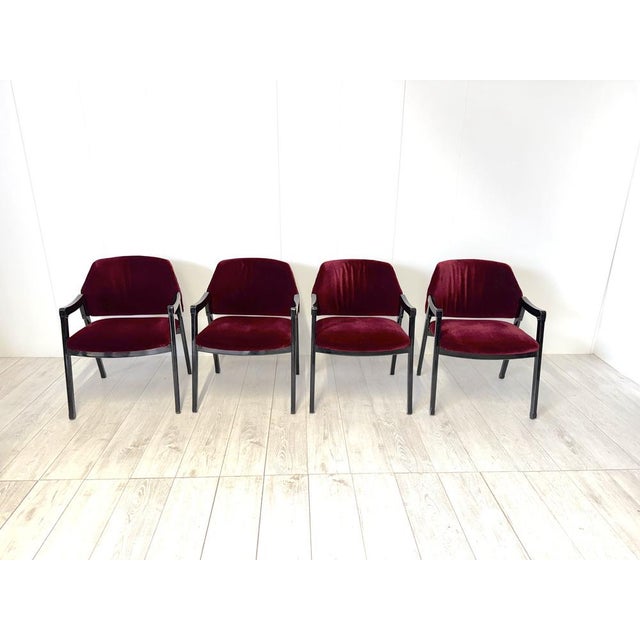 Mod. 814 Armchairs by Ico Parisi for Cassina, 1961, Set of 8 For Sale - Image 6 of 15
