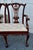 Ivory Vintage Carved Mahogany Settee Chippendale Style Ball & Claw Feet For Sale - Image 8 of 16