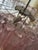Glass Large Pink Colorful Murano Chandeliers with Tubular Prisms Tronchi, Set of 2 For Sale - Image 7 of 16