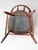 Antique Red Painted Windsor Captain's Chair For Sale - Image 10 of 14