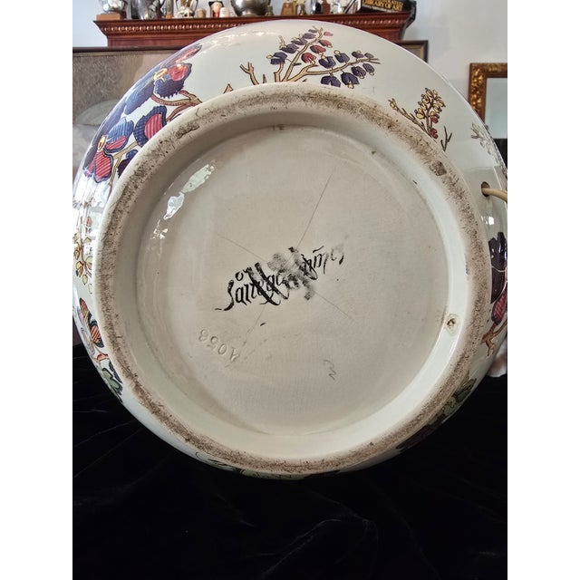 1970s Mid Century Modern Designer Signed Bulbous Lamp For Sale In New York - Image 6 of 9