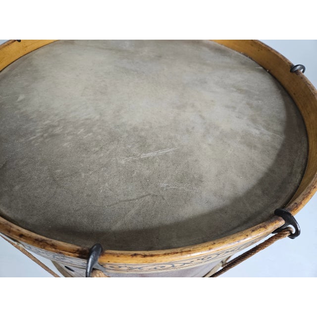 Brown Vintage Carl Fischer Drum For Sale - Image 8 of 11