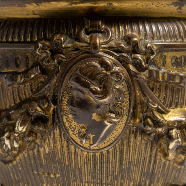 19th Century French Victorian Brass Chalice For Sale - Image 12 of 15
