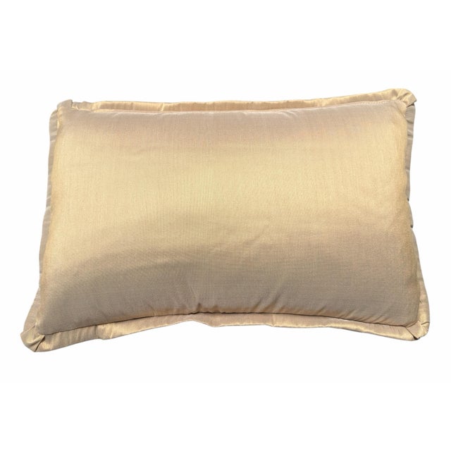 1990s Mariano Fortuny Solimena Italian Designer Fabric Down Pillow - 1 of 8 For Sale - Image 5 of 5