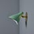 Arteluce 1950s Gino Sarfatti Model #10 Sconce for Arteluce in Green For Sale - Image 4 of 15