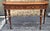 Neoclassical 20th Century Neoclassical Sctyle Cross-Banded Mahogany Console Sofa Table For Sale - Image 3 of 13