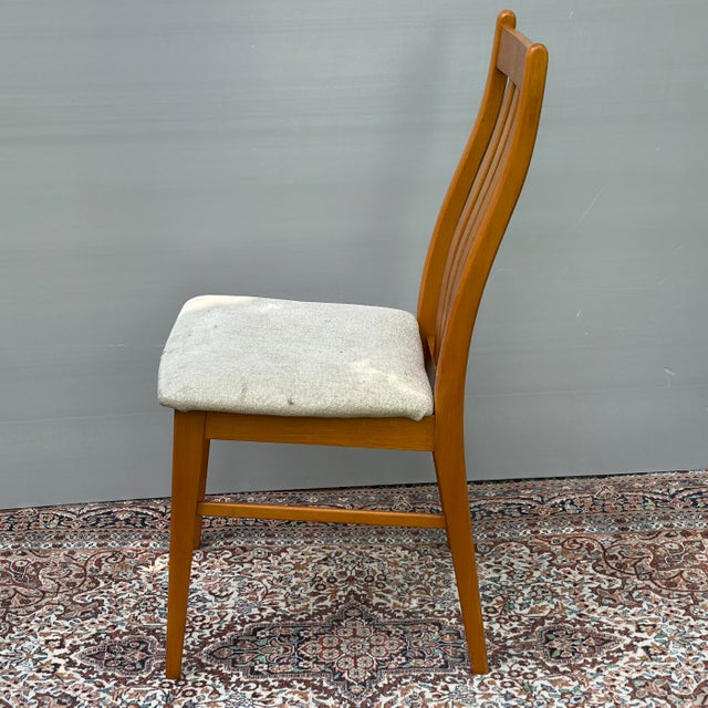 Mid-Century Modern Vintage Farstrup Danish Modern Dining Side Chair For Sale - Image 3 of 12