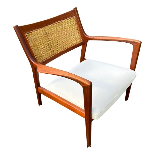 Mid-Century Scandinavian Teak Lounge Chair Model F139 by Karl Erik Ekselius for Joc Vetlanda, 1960s For Sale