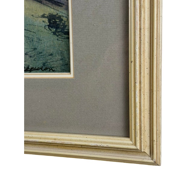 William H. Ferguson Signed Surrealist Carriage Crash Mixed Media Artwork For Sale - Image 12 of 12