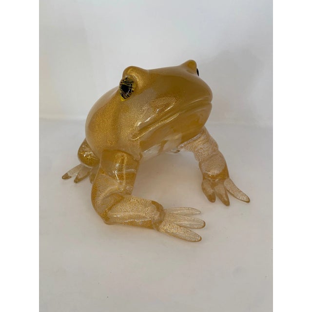 Murano Glass Frog For Sale - Image 4 of 5