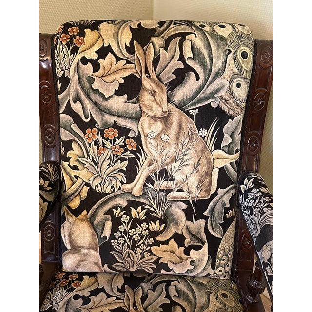 Victorian Lounge Chair, 1890s For Sale - Image 9 of 10
