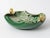 1950s Vintage Italian Green Ceramic Bowl, 1950s For Sale - Image 5 of 9
