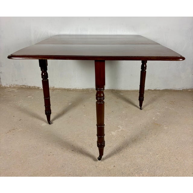 Spanish Drop-Leaf Dining Table, 1930s For Sale - Image 14 of 18