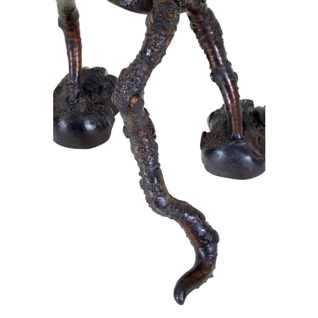 20th-Century Carved Mango Wood Novelty Dinner Gong For Sale - Image 3 of 12