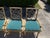 Wood Vintage Lane Venture Fretwork Rattan Dining Chairs, Set of 4 For Sale - Image 7 of 14