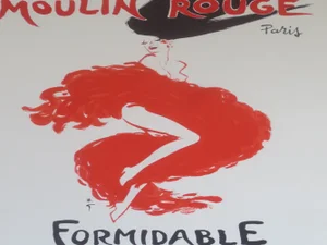 René Gruau, Ball du Moulin Rouge Formidable, 1989-1995, Lithographic Poster