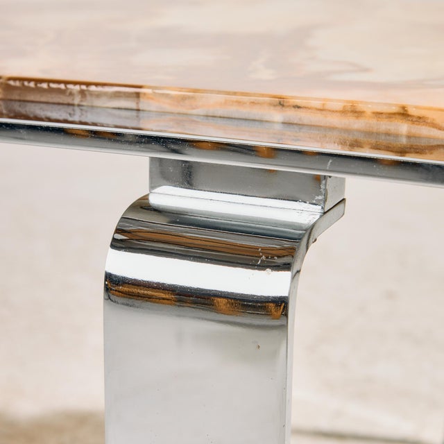 Vintage Marble Coffee Table, 1970s For Sale - Image 4 of 13
