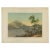 Antique print titled 'Loch Achray'. Original antique print with a view of Loch Achray, a small freshwater loch 11 km (6.8...