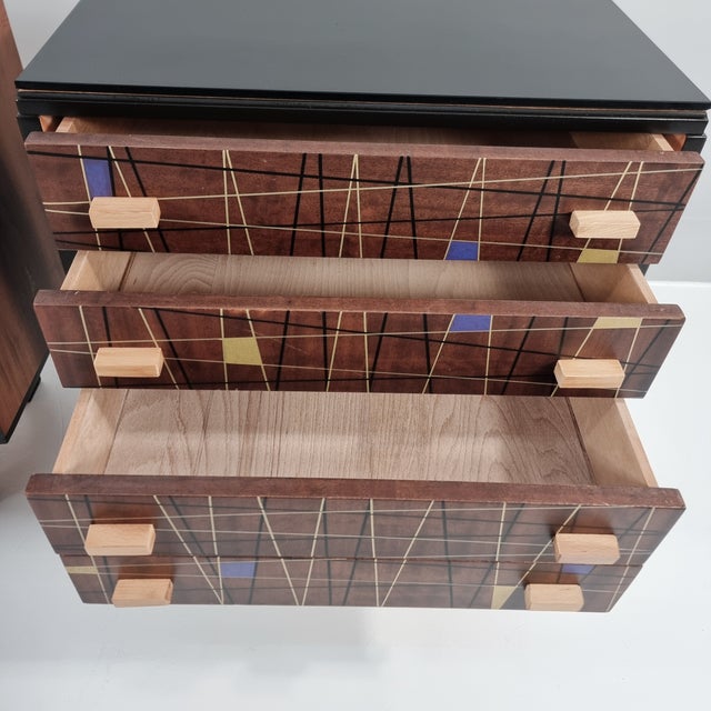 Bedside Tables, 1970s, Set of 2 For Sale - Image 11 of 14