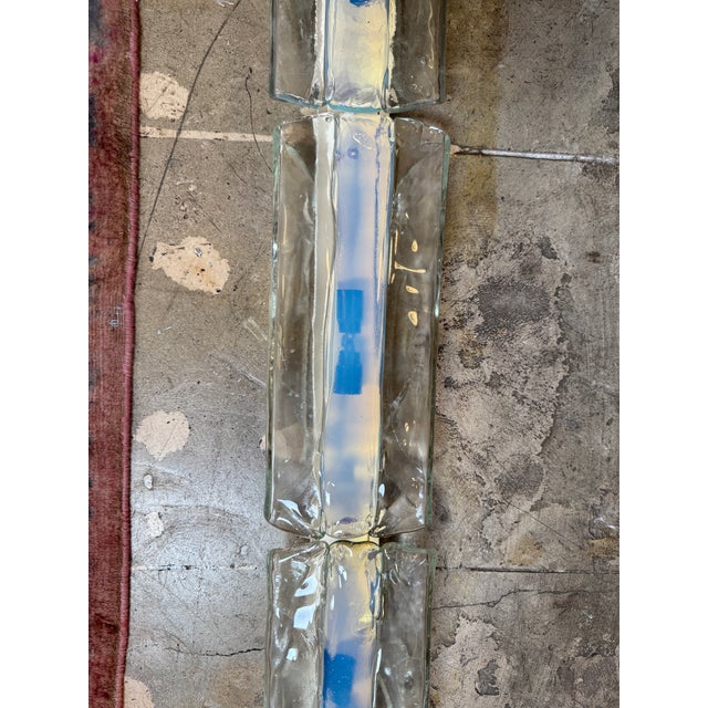 3 Tier 1970s Murano Glass Wall Sconces by Carlo Nason for Av Mazzega – Set of 2 For Sale - Image 14 of 14