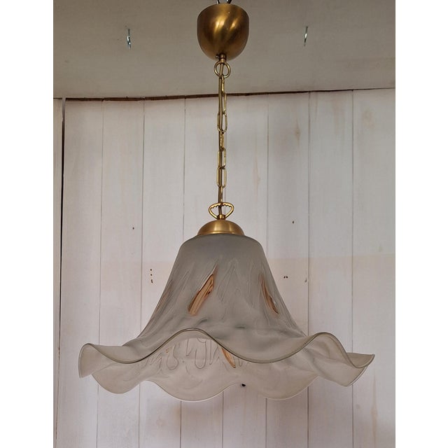 Vintage Hanging Lamp by Doria-Leuchten, 1970s For Sale - Image 6 of 9