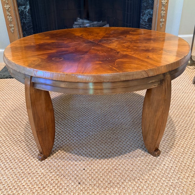 Early Art Deco Biedermeier Revival Coffee Table For Sale - Image 11 of 11