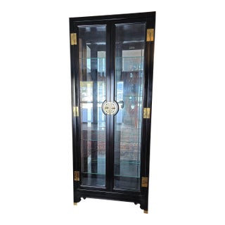 Vintage Mid Century Modern Designer Signed Vitrine Showcase For Sale