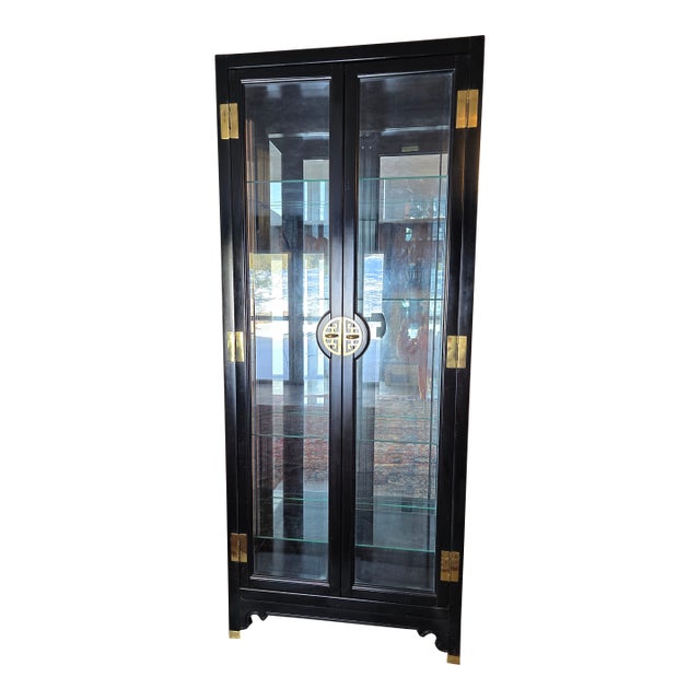 Vintage Mid Century Modern Designer Signed Vitrine Showcase For Sale