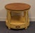 Rustic European Henredon Viennese Collection Rustic European Antiqued White / Cream 28" Round Accent End Table For Sale - Image 3 of 13